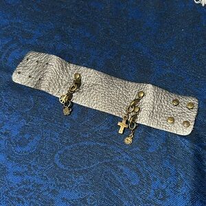 Gold and Silver Charm Bracelet